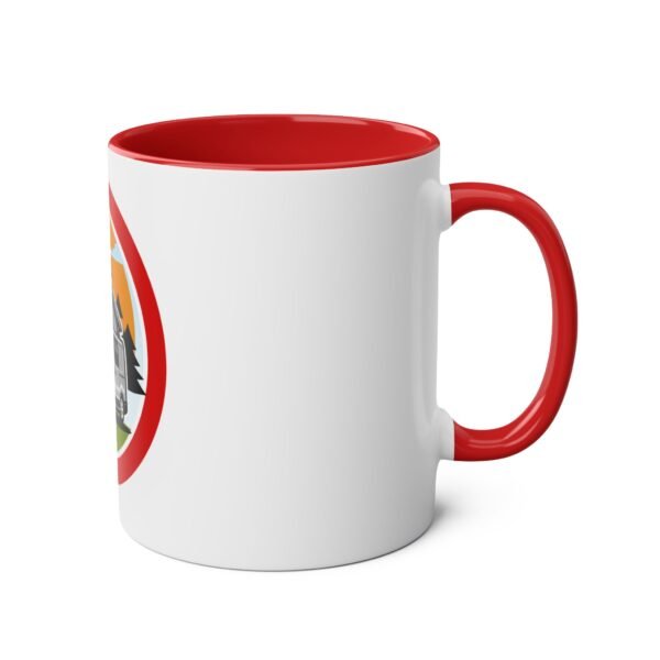 CAMPERVAN CIRCLE DESIGN MUG - Image 4