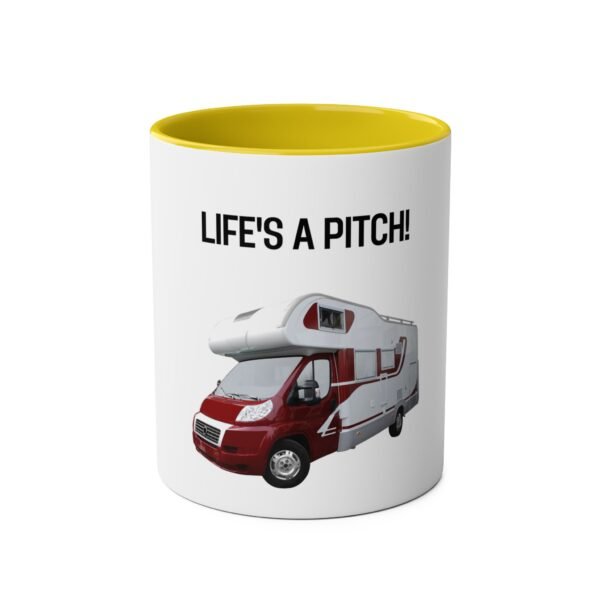 Life's A Pitch Coffee Mugs - Image 9