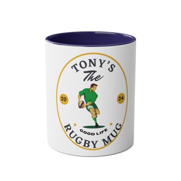 Personalised Rugby Theme Tea or Coffee Mug - Image 21