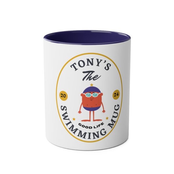 Personalised Swimming Tea or Coffee Mug - Image 21