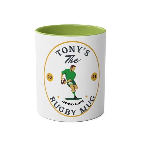Personalised Rugby Theme Tea or Coffee Mug - Image 13
