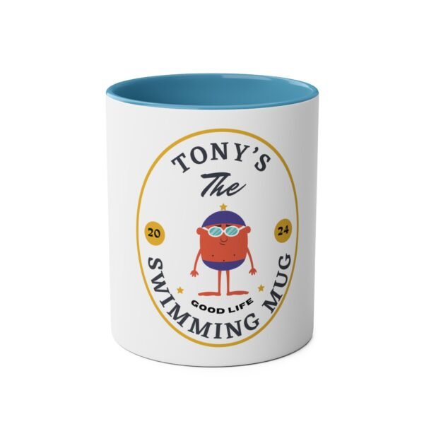 Personalised Swimming Tea or Coffee Mug - Image 17