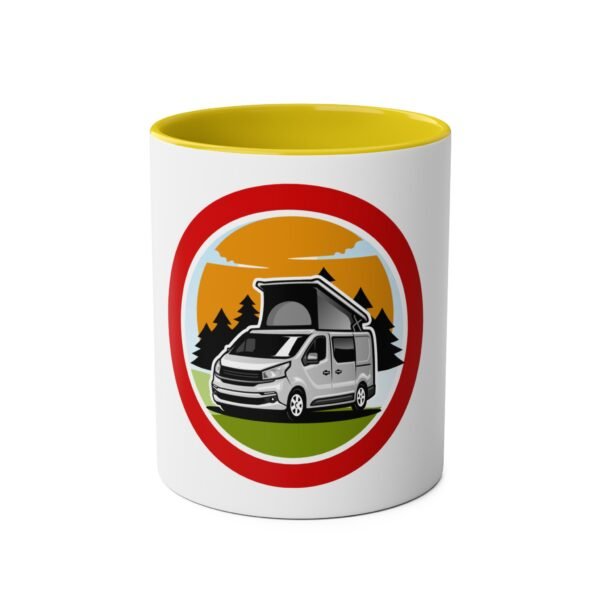CAMPERVAN CIRCLE DESIGN MUG - Image 9