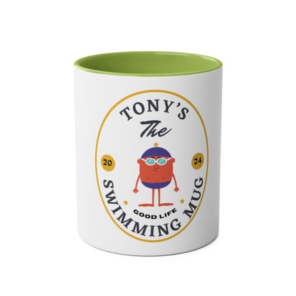 Personalised Swimming Tea or Coffee Mug - Image 13