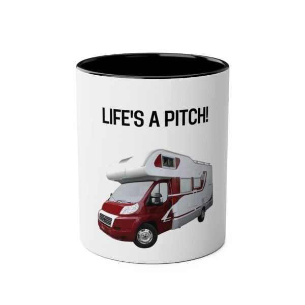 Life's A Pitch Coffee Mugs - Image 5
