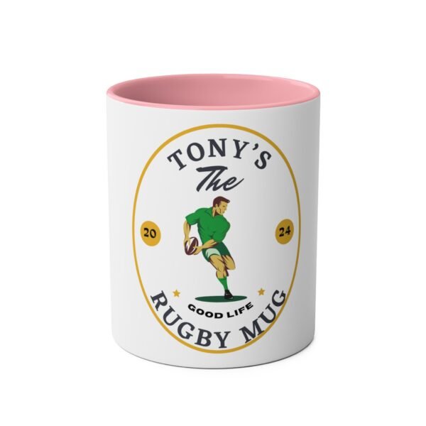Personalised Rugby Theme Tea or Coffee Mug - Image 25