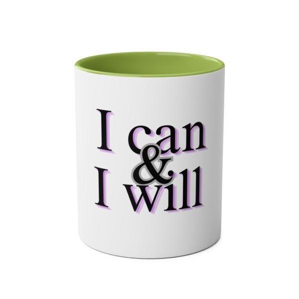 I CAN AND I WILL MUG - Image 13