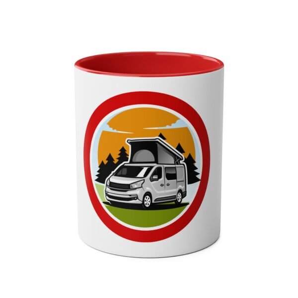 CAMPERVAN CIRCLE DESIGN MUG