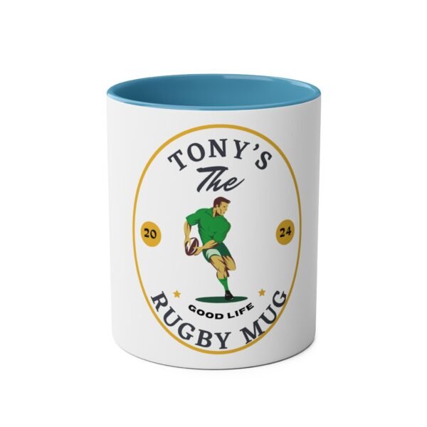 Personalised Rugby Theme Tea or Coffee Mug - Image 17